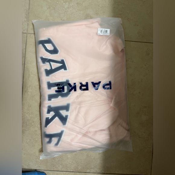 Parke XXL Heart Varsity Mockneck Sweatshirt. 💕⚡️ - Picture 5 of 7